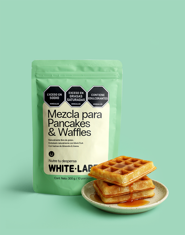 Mezcla para pancakes y wafles sin gluten